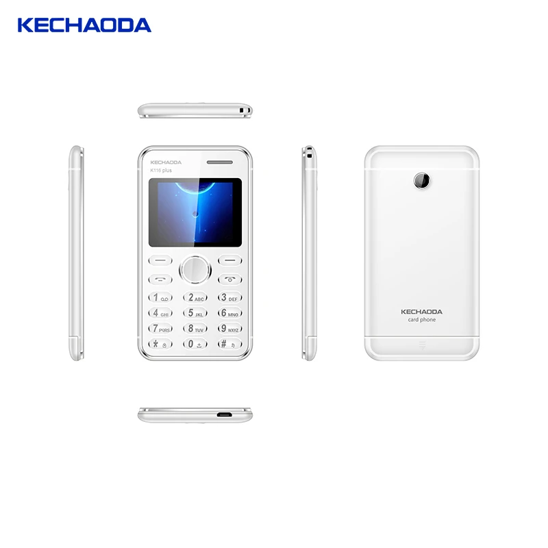  Дешевые мобильные телефоны KECHAODA K116 PLUS с клавиатурой оптовая продажа мобильный телефон ручной