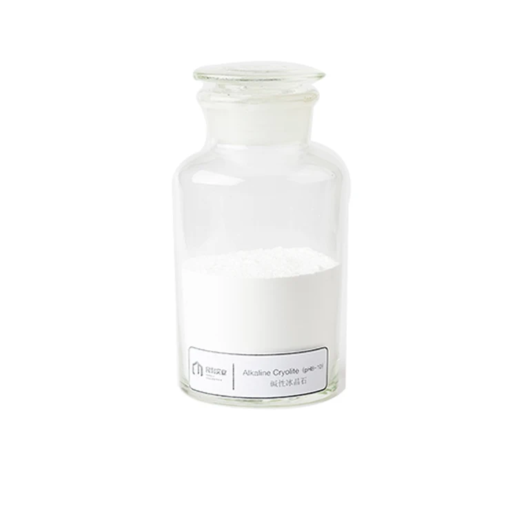 white Powder Alkaline Cryolite for glass anti reflective coating