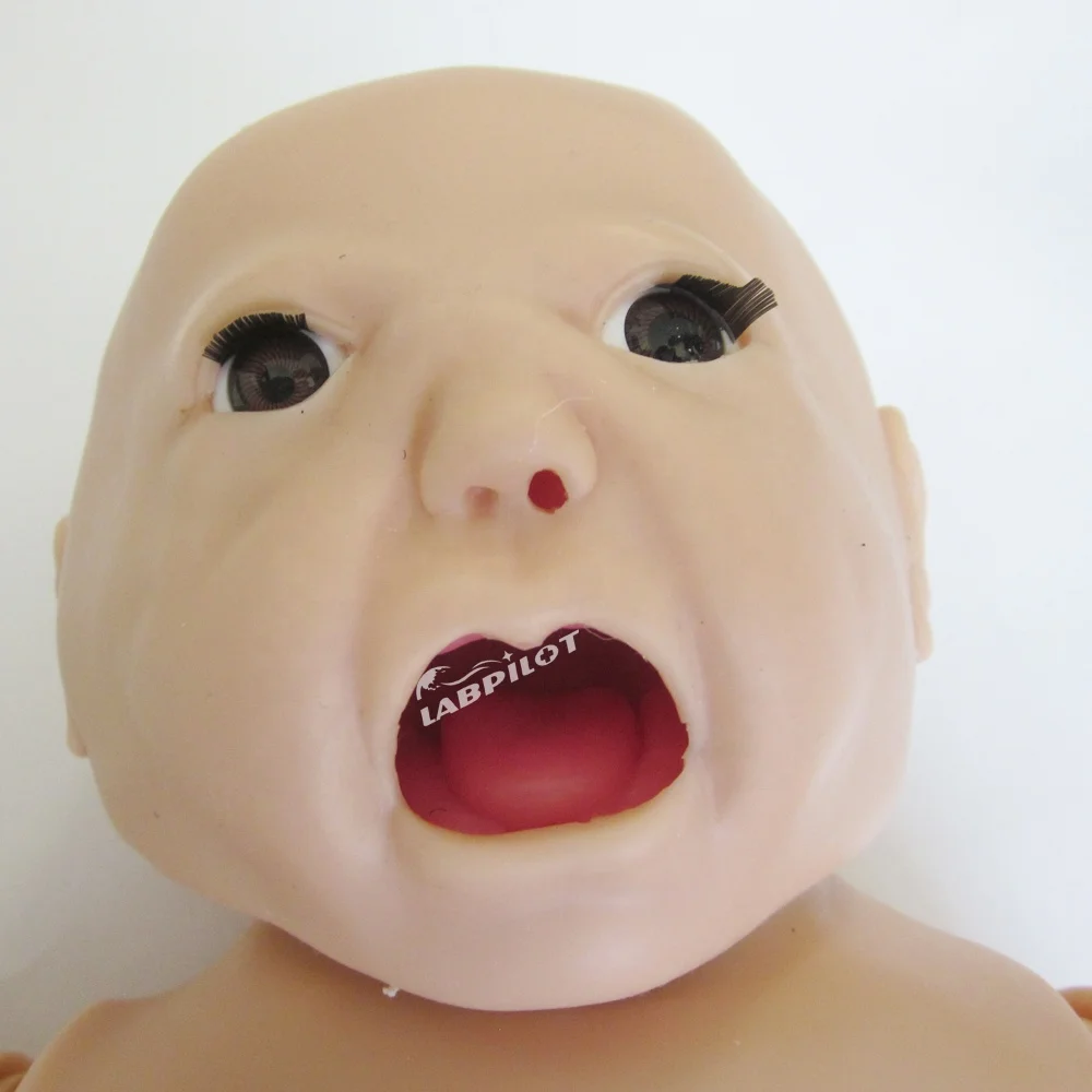 Full-functional Infant Nursing and CPR Training Manikin, Pediatric Care Dummy