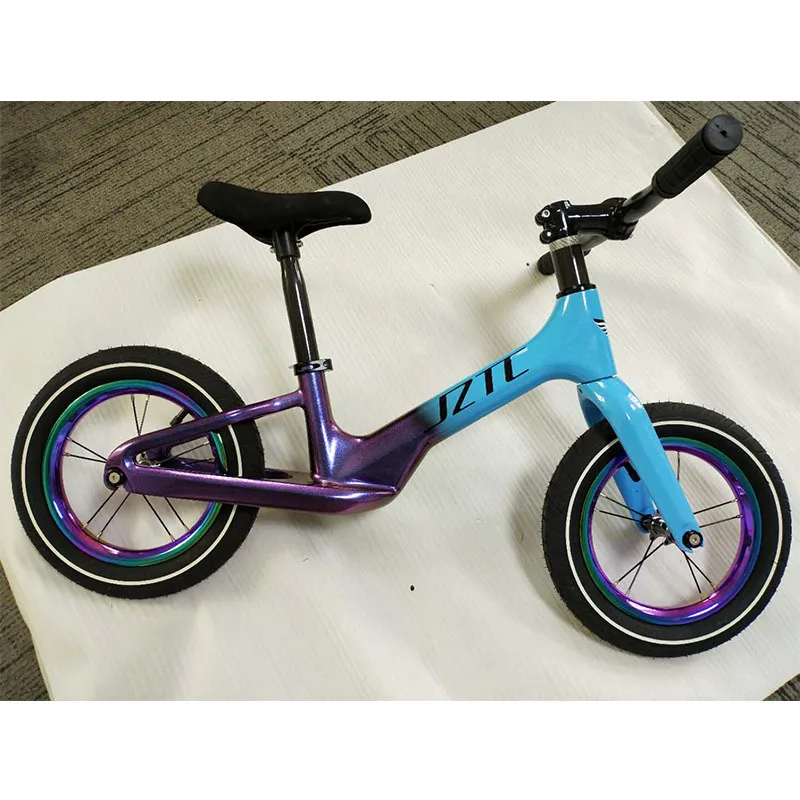 Carbon Fiber Frame Kid Balance Bike / Child Pushing Balance Bike Bicycle