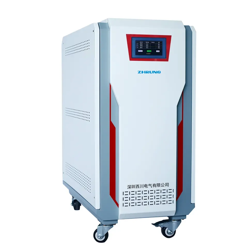 ZHZBW three-phase contact voltage stabilizer power supply voltage stabilizer 150kva static avr automatic voltage regulator