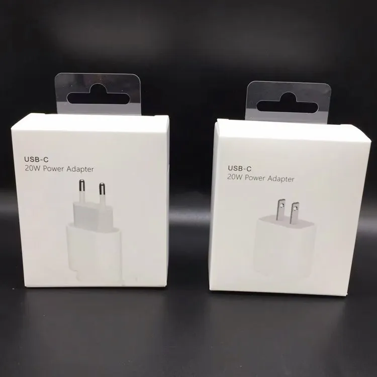  Оптовая продажа для Apple Iphone 12 PD настенное зарядное устройство 20W кабель Usb Type-C с функцией быстрой зарядки и iphone 11pro Зарядное передачи