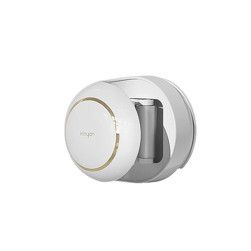 2022 New design broom hanging system mop round clip holder rack plastic wall mount