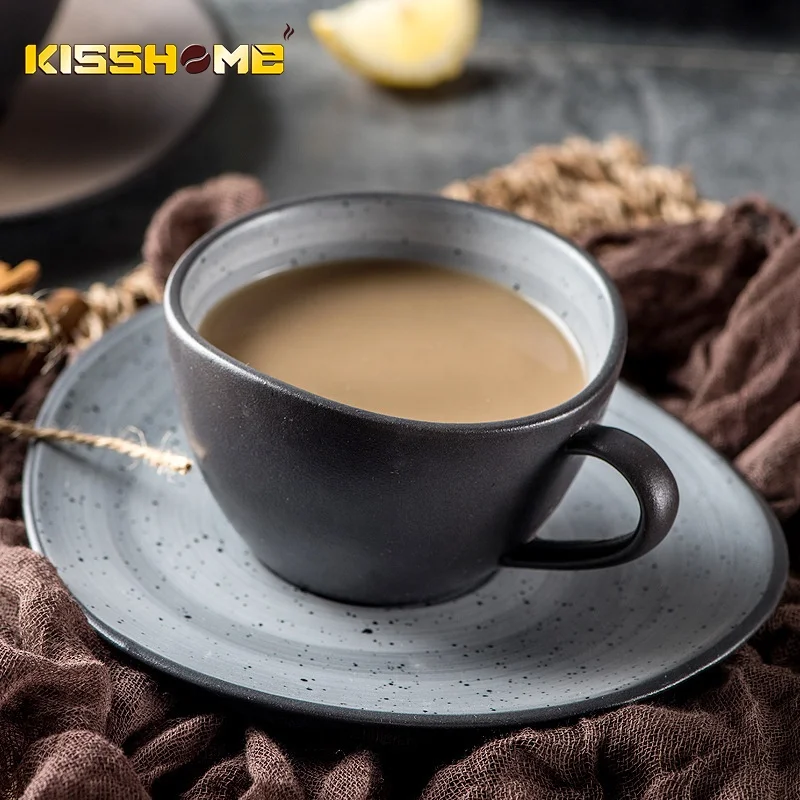 Ceramic Cup Gift Set Porcelain Latte Cup Cafe Maker Nordic Fit Home Office Afternoon Tea Set Ceramic Coffee Cup Saucer Set