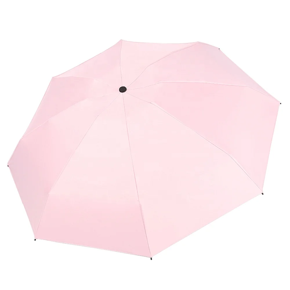 Easy Open And Close Small Size Mini Pocket Capsule 5 Fold Sun Rain Umbrella