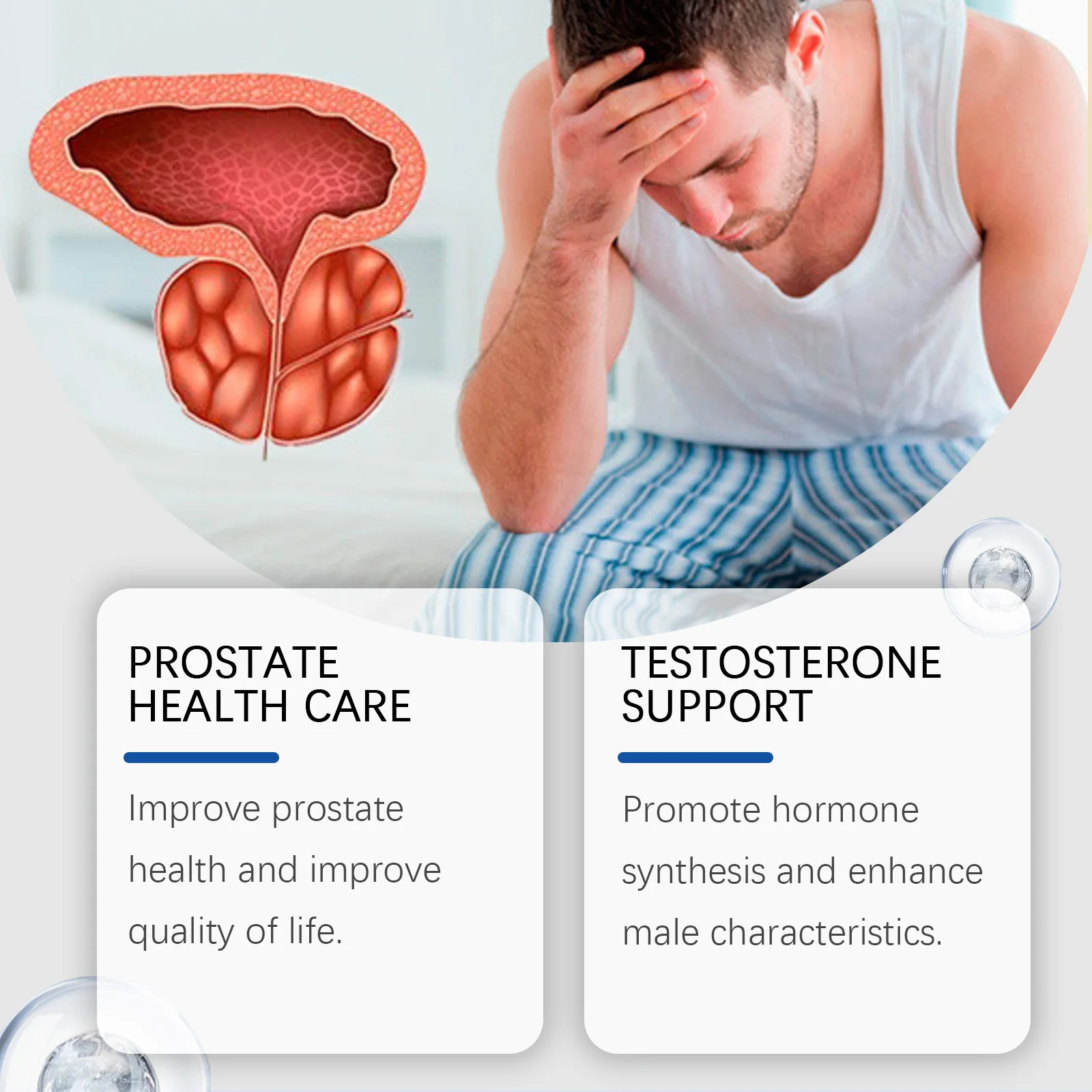 33ml Men Prostate Support Nasal Spray Pour Frequent Urination Contre Herbal Prostate Nasal Spray for Male