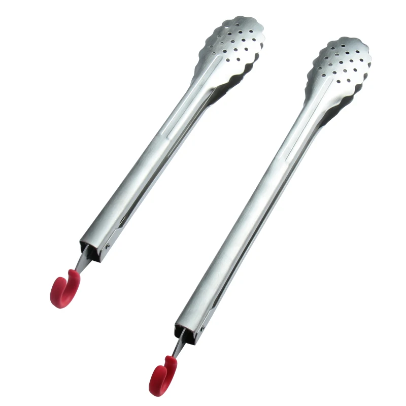 Exclusive Sales 10/12 Inches Cooking Food Tongs Serving BBQ Grilling stainless steel