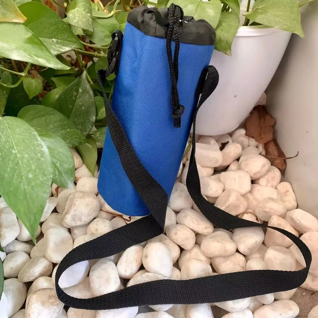 2024  Coffee Tea Thermal Insulated Carrier Cup Holder Portable Canvas Reusable Cup Sleeve Bag