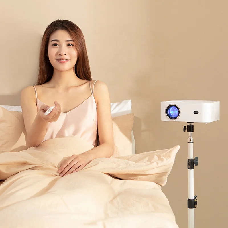  Беспроводной Android Smart 1080P LCD Видео мобильный проектор экран портативный домашний кинотеатр мини 4k