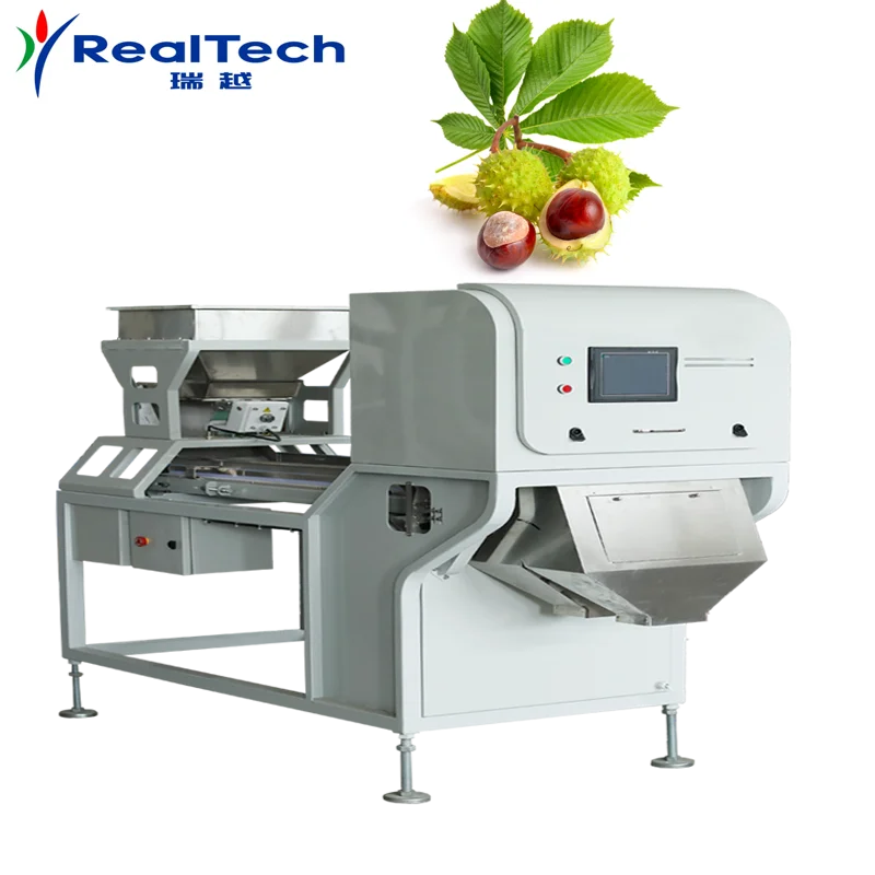 Multi-purpose CCD Belt Type Color Sorter Dry Fruit Color Sorting Machine