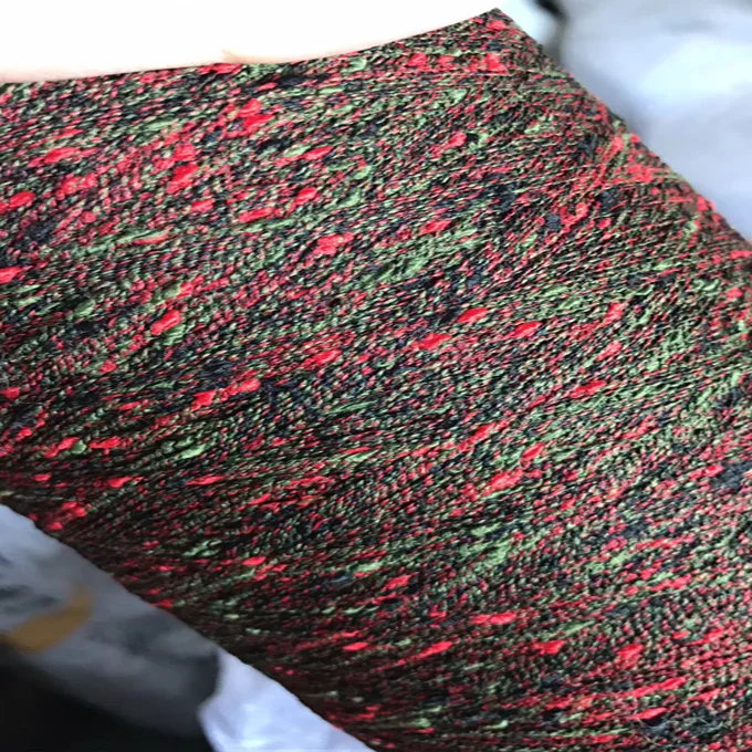 Polyester boucle yarn fancy loop yarn for knitting