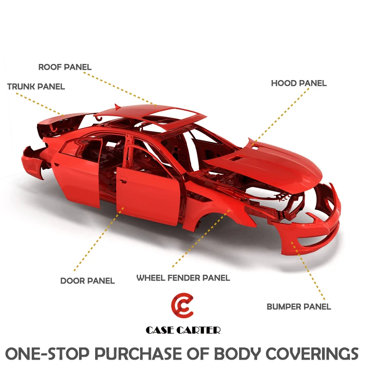 Auto body parts manufacturer CASE CARTER OEM Car Body Parts Car Door Side Frame B Pillar and C Pillar Links