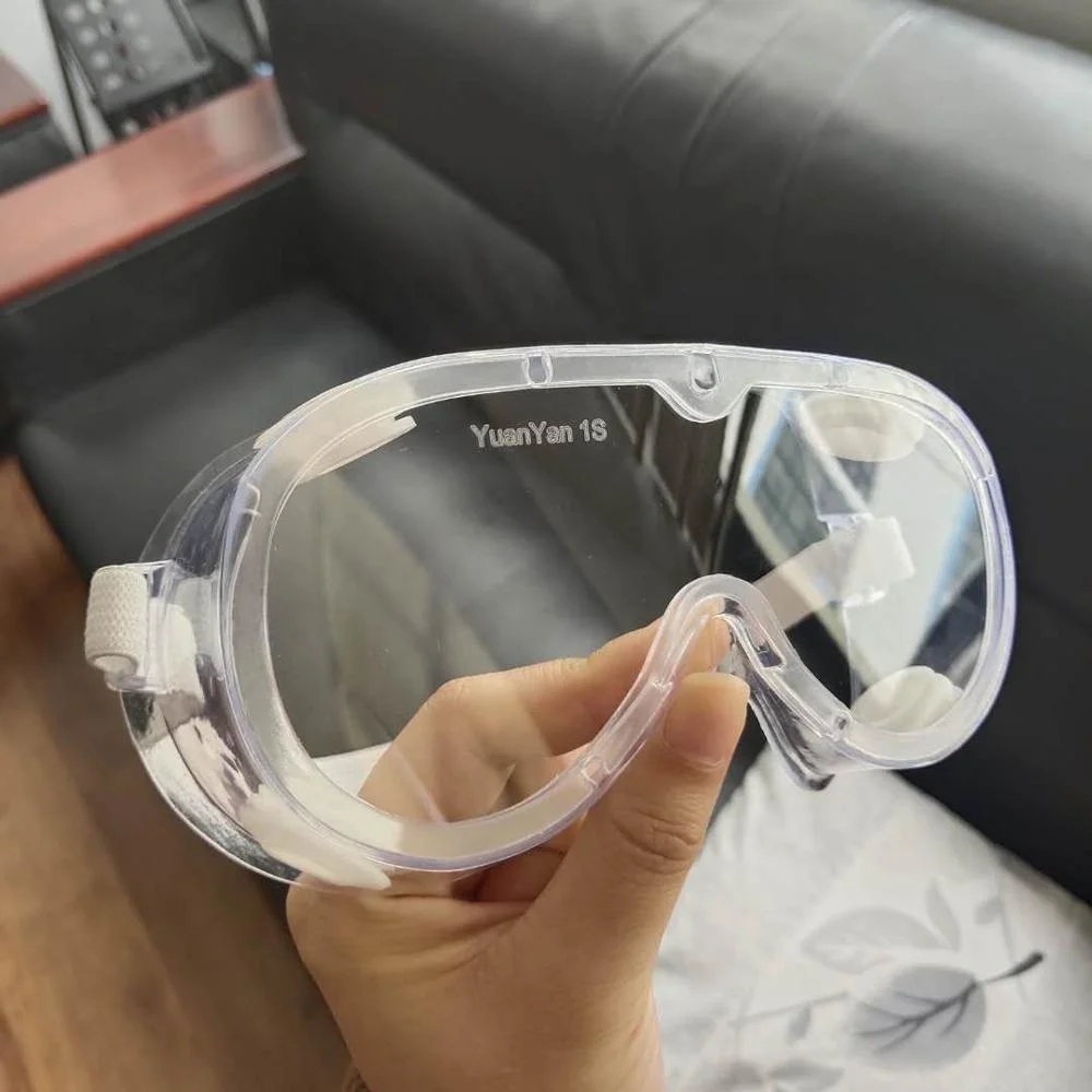 
Yuanyan Medical Manufacture MEDICAL ISOLATION EYE MASKS chemical splash safety with CE En166 Class 1 Certificate 