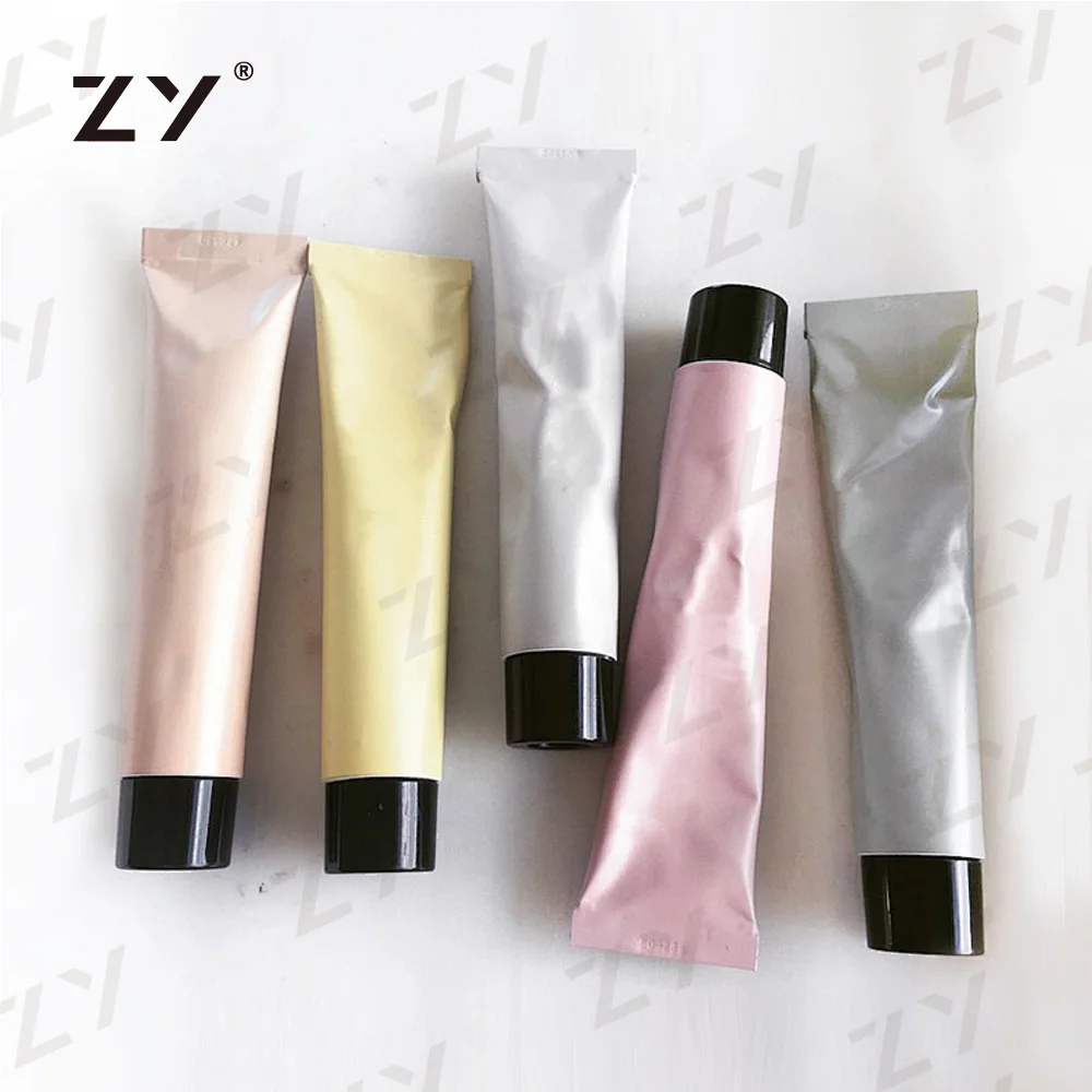 Aluminum Squeeze Tube Cream Cosmetic Aluminum Plastic Tube Container Low Price Cosmetic Aluminum Packaging Tube