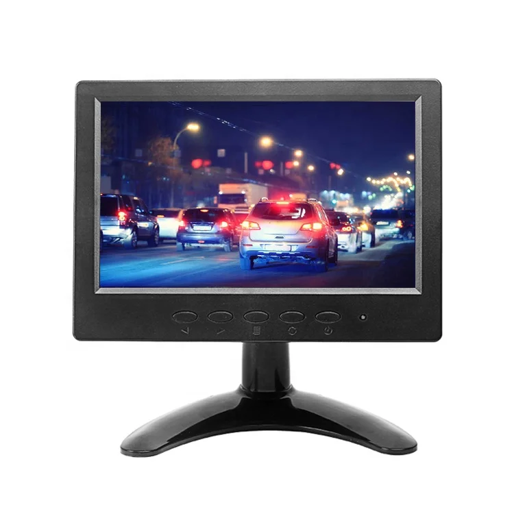 7 Inch 16:9 TFT LCD AV stand alone Car Monitor with suction mount for parking system