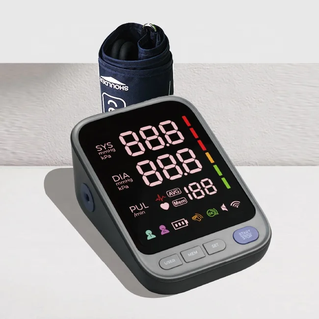 Blood Pressure Monitor - Digital Automatic Measure Blood Pressure Monitor with Heart Rate  Pulse Detection