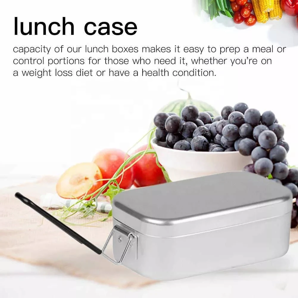 Outdoor Mess Tin Set Military Lunch Box