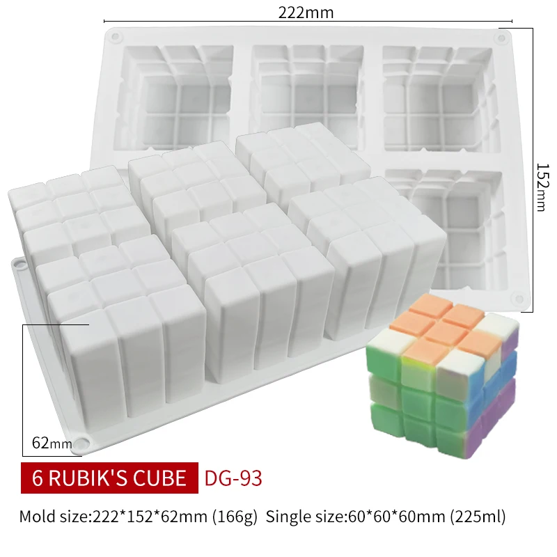 Wholesale  magic balls Diy Creativity Candle Moulds cake moulds 3D molds for candles Silicone  candle molds silicon