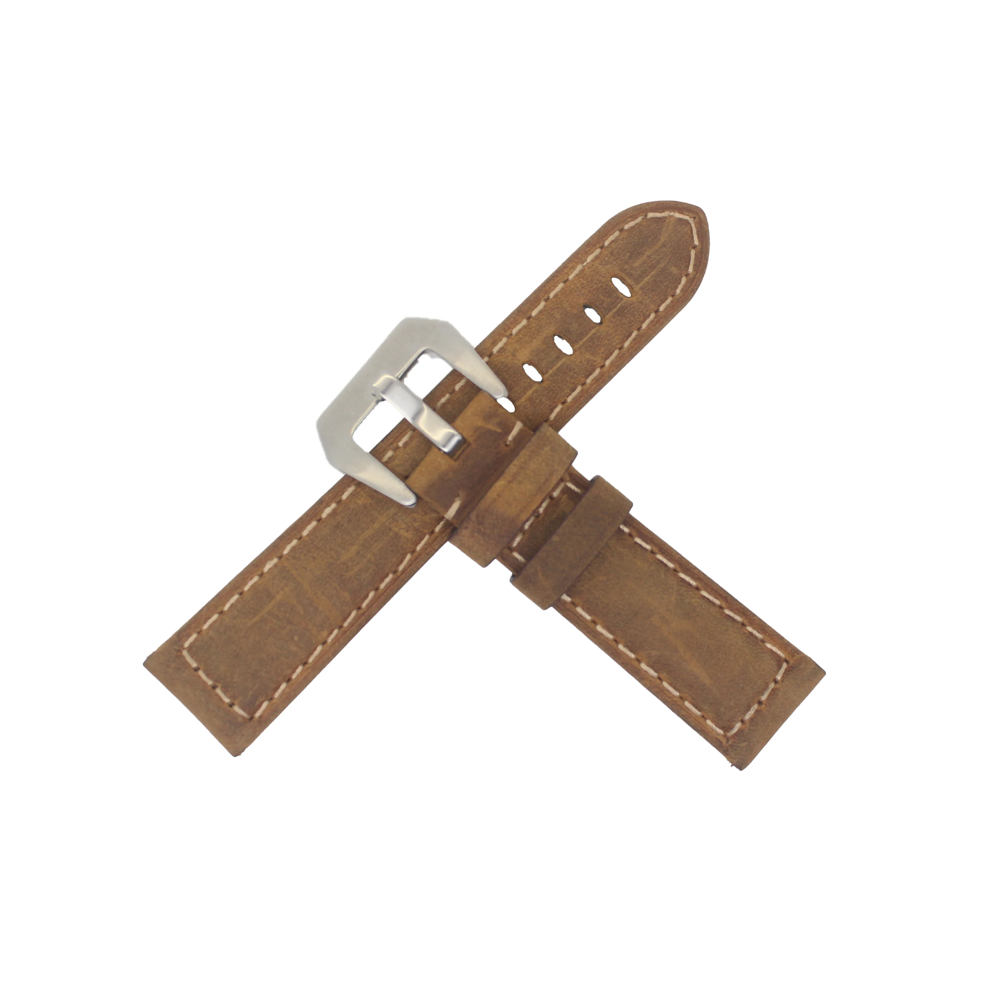 
Superior Qualified frosted watch with changeable genuine leather watch strap 