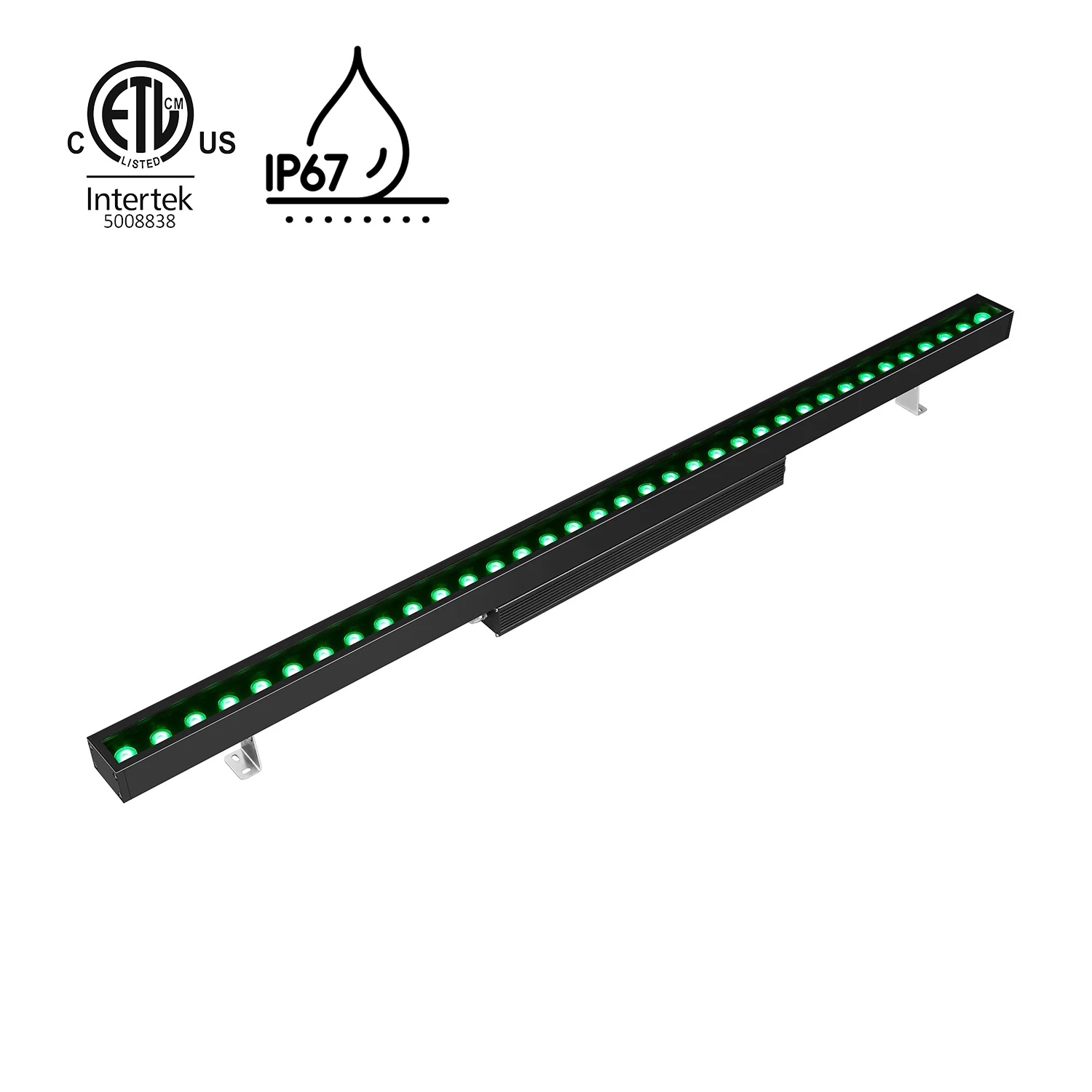 Replace American Lighting Corsa Graze DMX RGBW  RGBA 32W 40W 64W 72W LED Linear Wall Washer