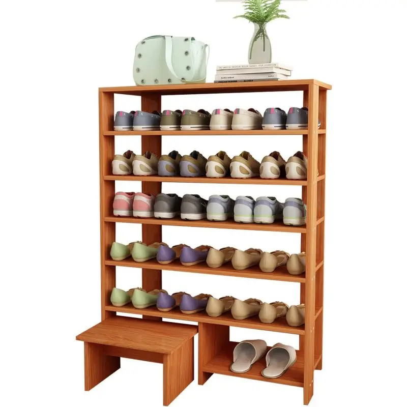 Amazon top 3 tier customized Portable no assembly Foldable designs amazing living wooden bamboo Panel shoe racks for home