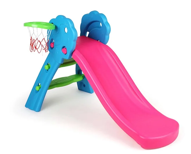 
Small Size Plastic Slide Children Playground Indoor Mini Slide For Sale 
