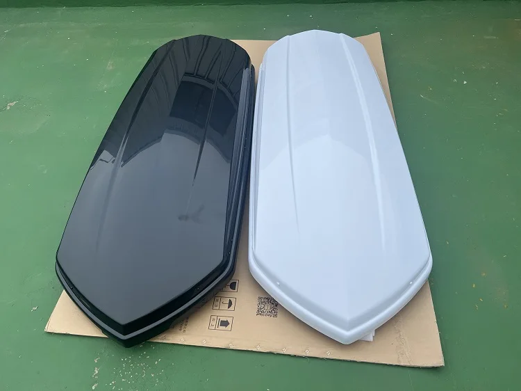OEM Manufacturer SUV Car Parts ABS Waterproof Travel Storage Box Carry Universal Car Roof Luggage Box Toyota ABS Dual Side