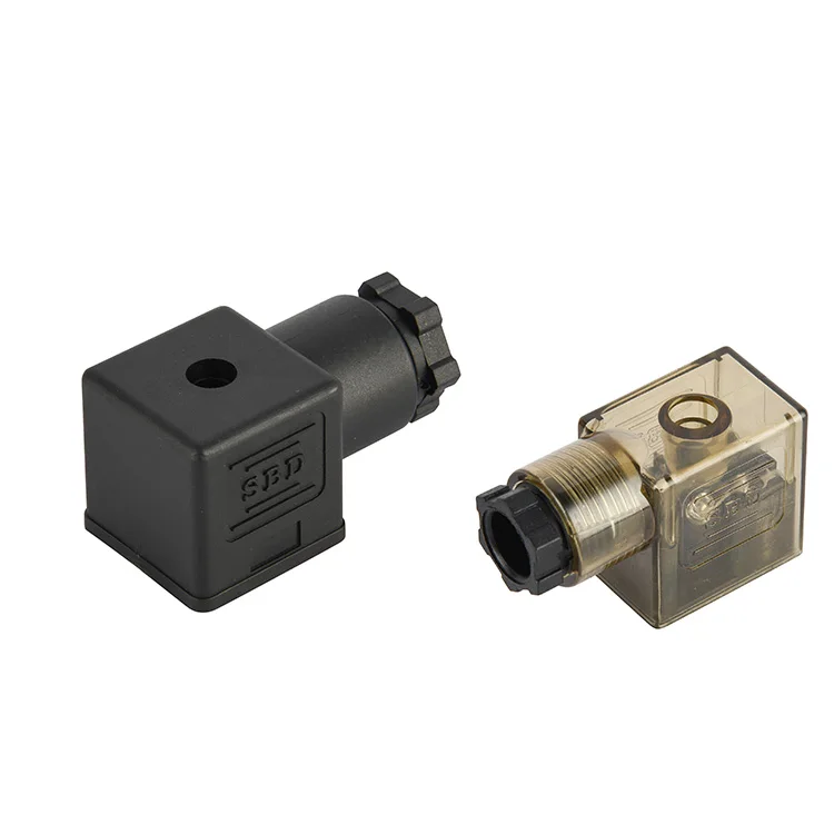 Magnetic Solenoid Valve Waterproof Micro Din Connector