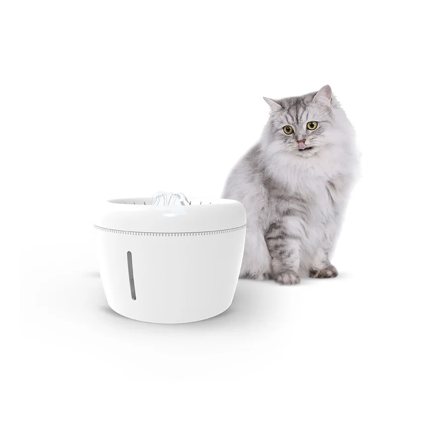 WHITE PLASTIC PP DISPENSER SMART CIRCULATION PET WATER FOUNTAIN
