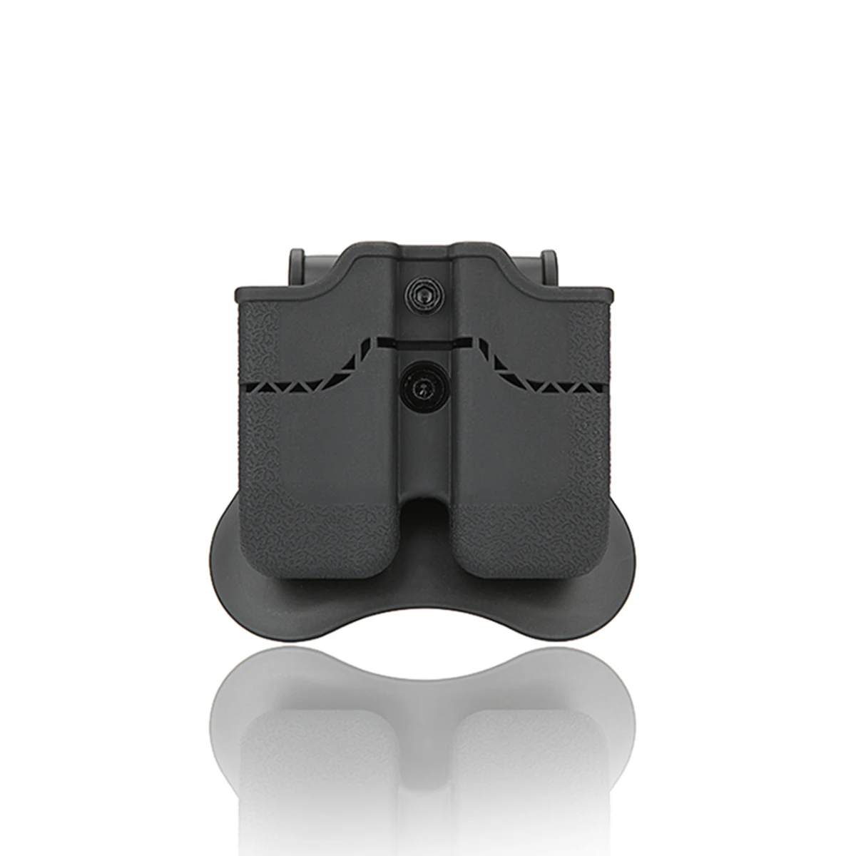 Amomax Cytac Plastic Tactical Double Magazine Pouch for 19 11 Single Stack