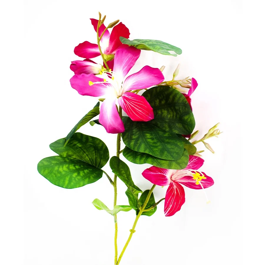 Best choice to decorate home pink color artificial Chinese redbud stem