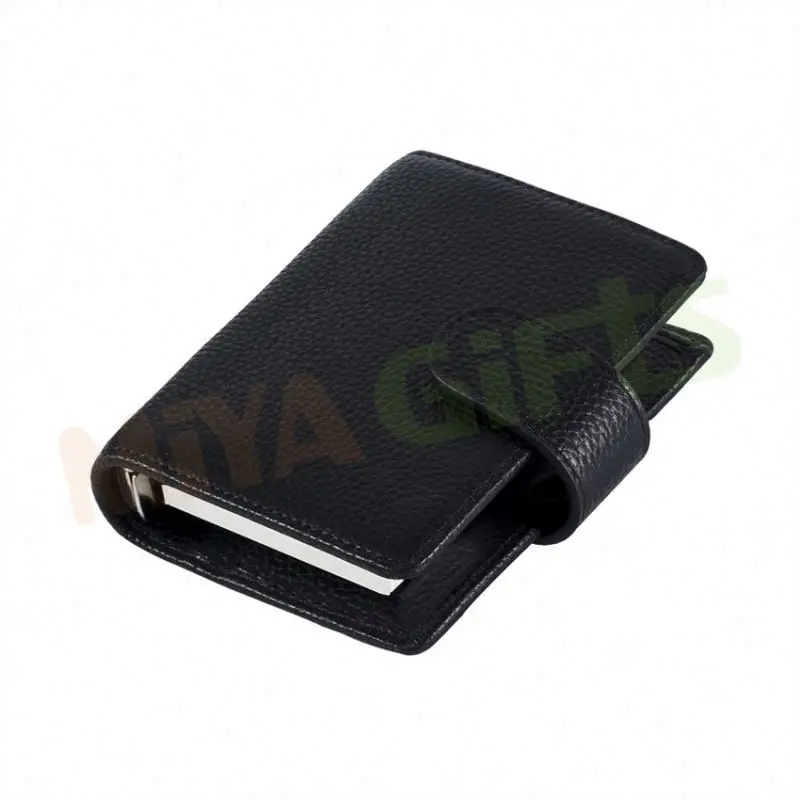 Milk a4 leather conference folder business pu leather portfolio book cover 128gsm