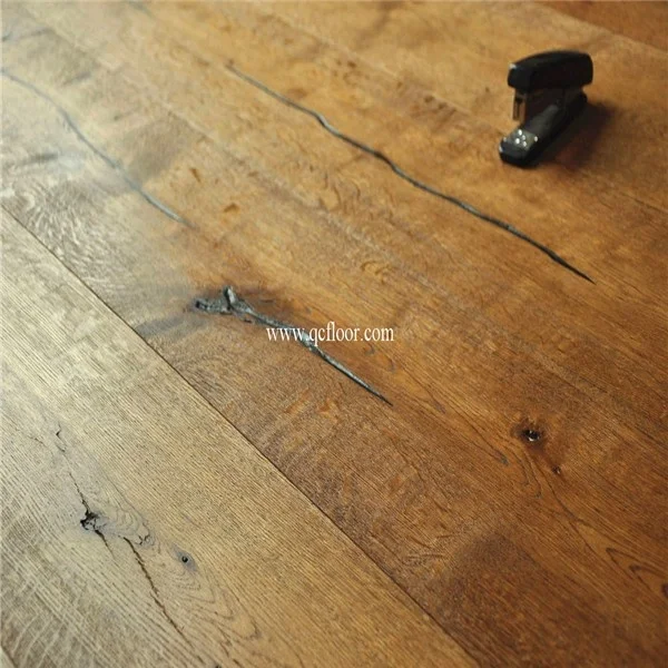 rustic wood wax oiled prefinished hardwood flooring