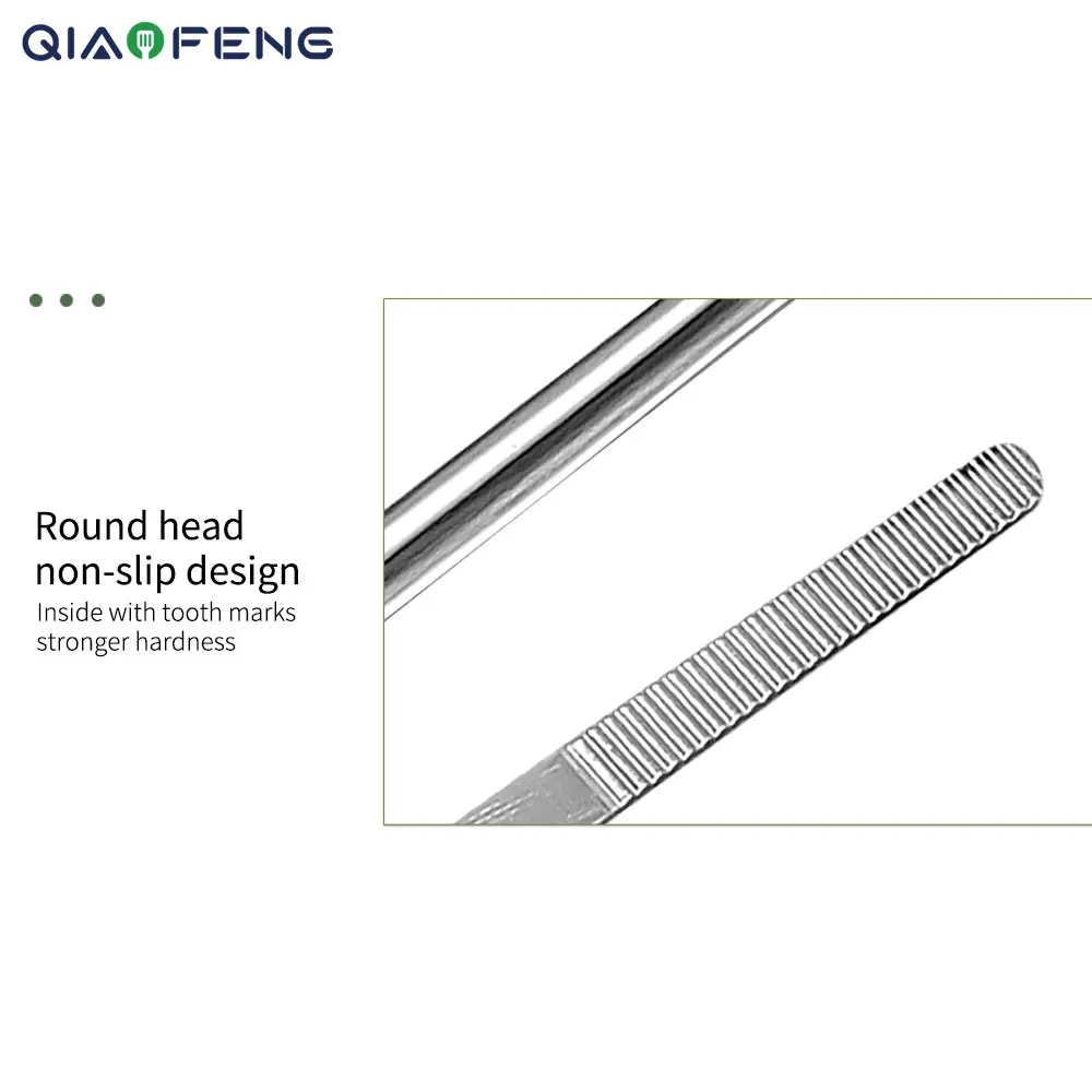  9inch Stainless Steel Tweezers for Tissue Medical