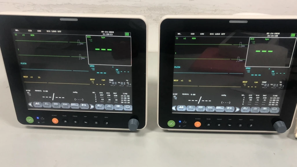 Medical Device Multi Parameter Monitor 6 Parameters 12 inch Patient Monitor