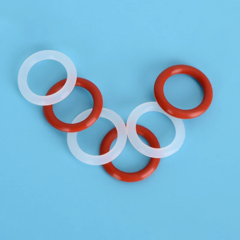 White Transparent Silicone O Rings Wholesale ORING Waterproof Seal Ring VMQ Rubber
