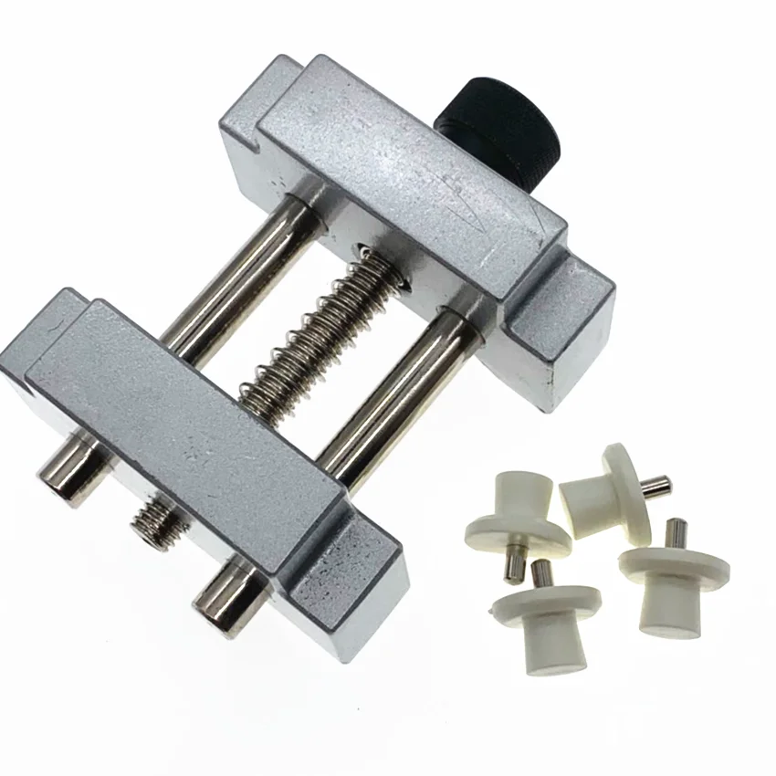 Aluminum fixing base large size rubber seat Watch fixing fixture Watch repair tool