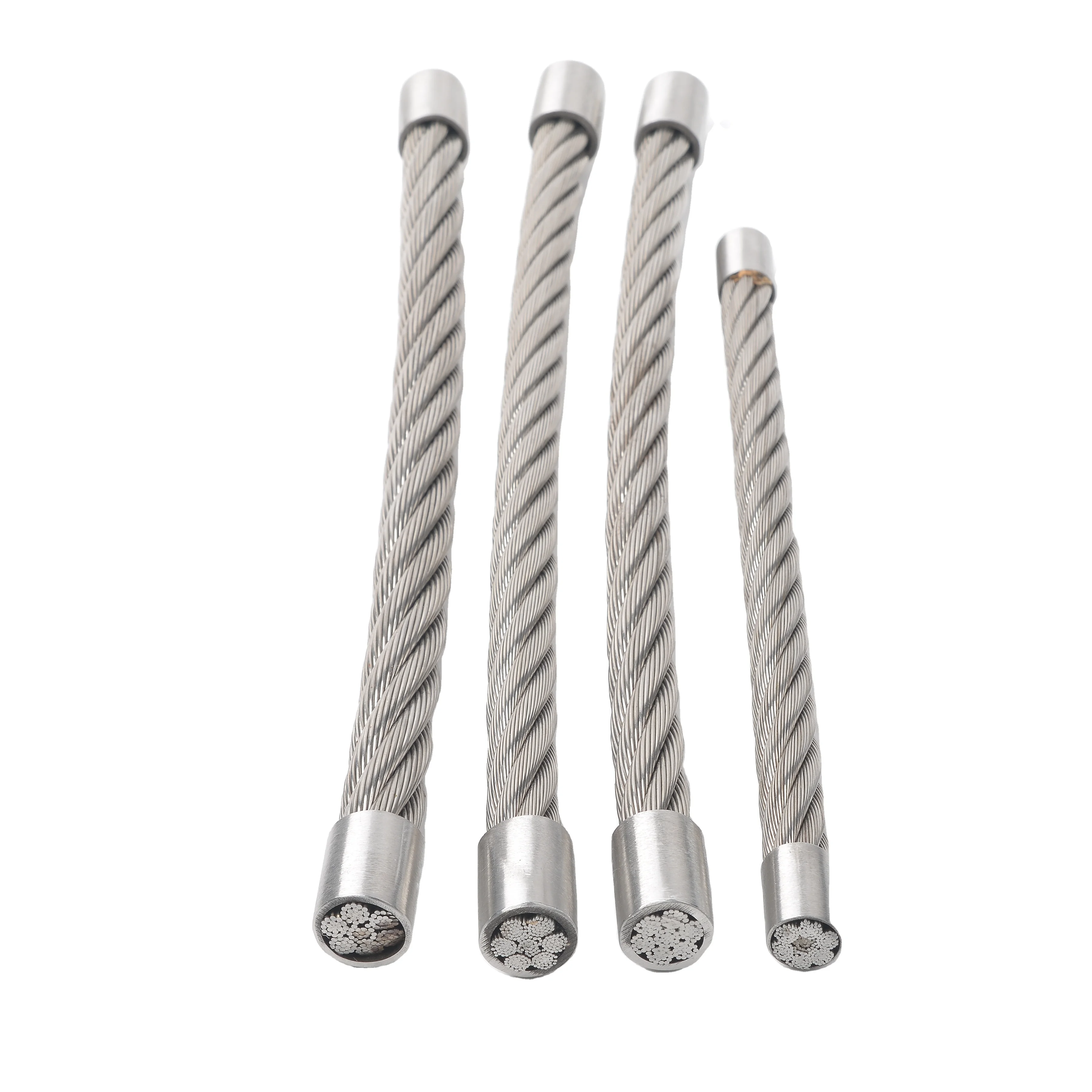 304 316 stainless steel wire rope special wire rope for invisible protective net