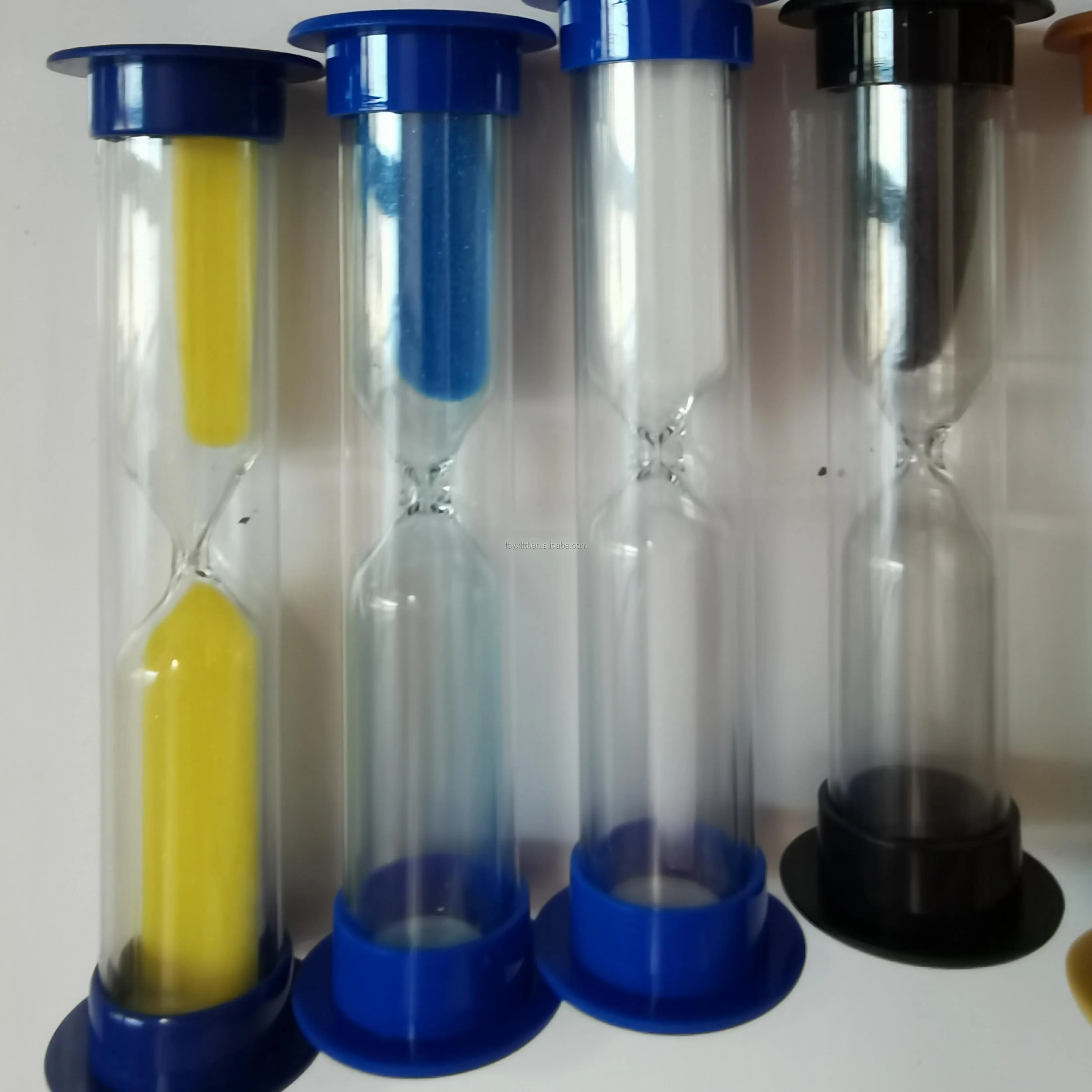 hourglass silver toy colourful sandglass 30s timer for board game sand timer customized