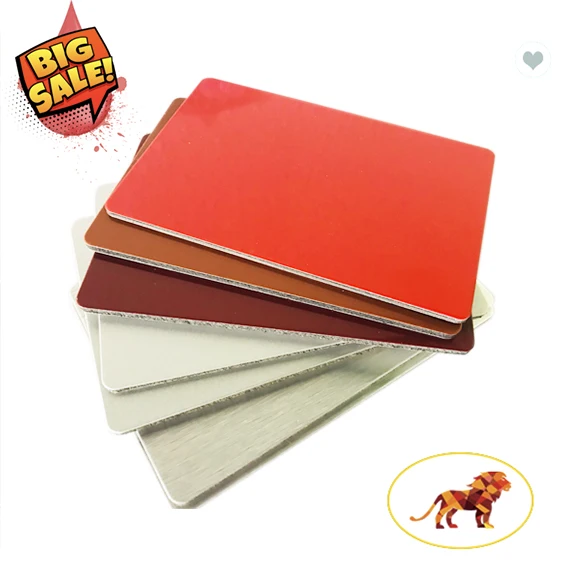 1.22x2.44m 2mm Thin Profile Aluminum Composite Panel for Architectural Accents