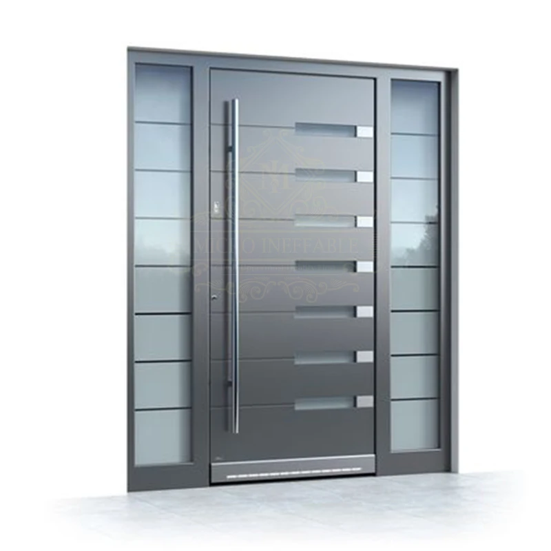 New Modern Italy Design Hot Sale Metal Other Entry Doors Cheap Price Exterior Steel Security Doors For Houses