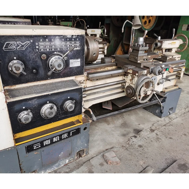 CW62123C Manual Horizontal Used Heavy Duty Lathe Machine With Trade Assurance Large Chuck Lathe