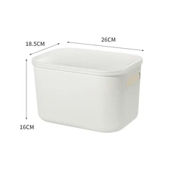 Hot Selling Multi Function Plastic Storage Box with Clear Lid Or Bamboo Cover