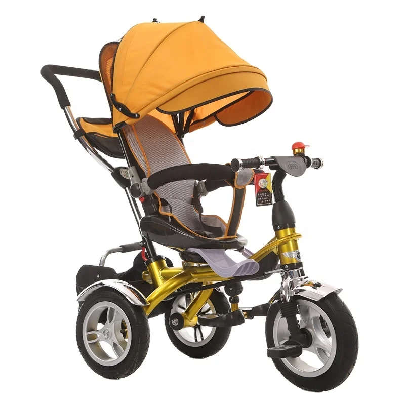 wholesale cheap price Stroller/4 in 1 push tricycle kids bike/baby tricycle