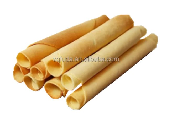 Factory Selling Wafer Roll Production Line/ Automatic Egg Chocolate Filling Wafer Roll Making Machine
