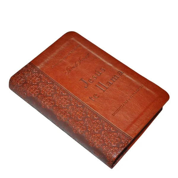 Hot Sale PU Leather Hardcover Cheap Bible Books Printing Service