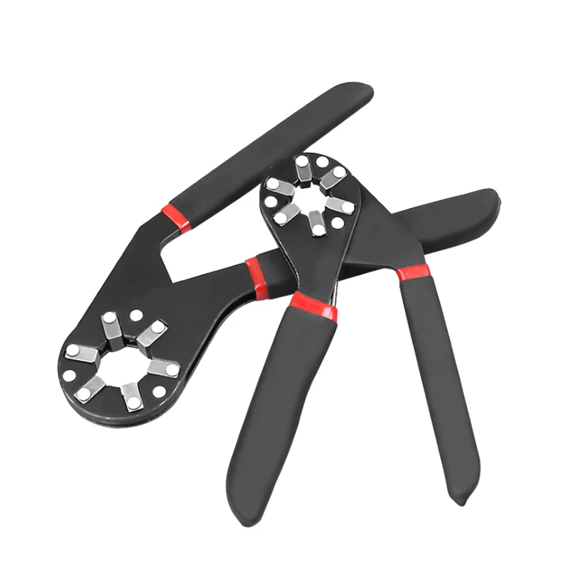 6/8 Inch Multifunction Universal Wrench Adjustable Hexagon Spanner Grip Pliers Multi Tool for repairman workshop