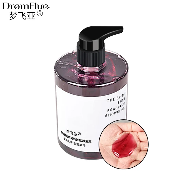 Hot Selling Natural Organic 500ml Nicotinamide Whitening Shampoo Body Wash Shower Gel