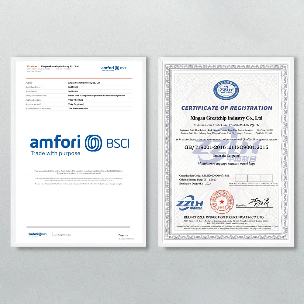 Custom 3 pcs hand carry-on fashion trolley suitcase luggage sets travel bags