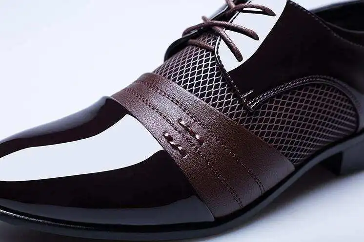 Мужские деловые туфли, классические туфли в британском стиле, очень большие размеры 47, 48, осень 2019